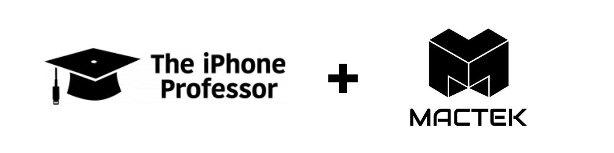 Theiphoneprofessorandmactekbendlogos The iPhone Professor and MacTek in Bend, Oregon Join Forces